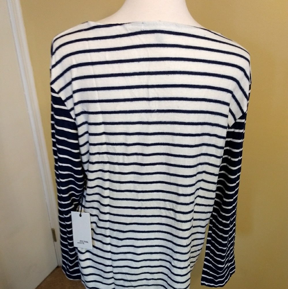 Hye park & lune LS tee shirt top sz 3 NWT *J - Picture 3 of 3
